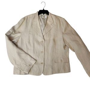 Talbots Beige Blazer